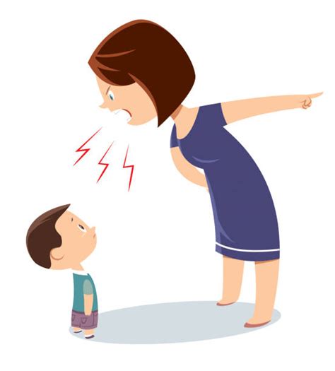 Mom Yelling At Kids Illustrations Royalty Free Vector Graphics And Clip