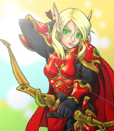 Blood Elf Hunter By Aibryce On Deviantart