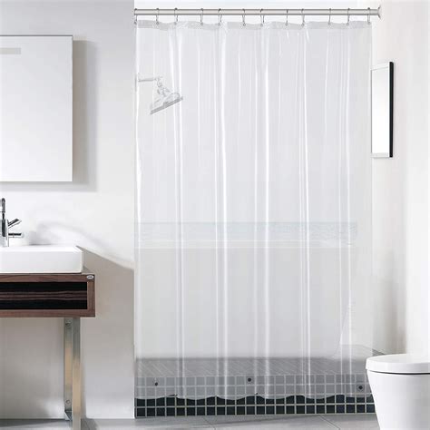 Amazerbath Clear Plastic Shower Curtain Liner