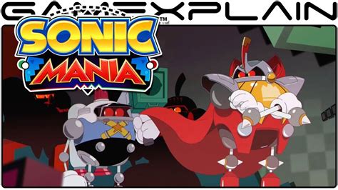Sonic Mania All Boss Fights Youtube