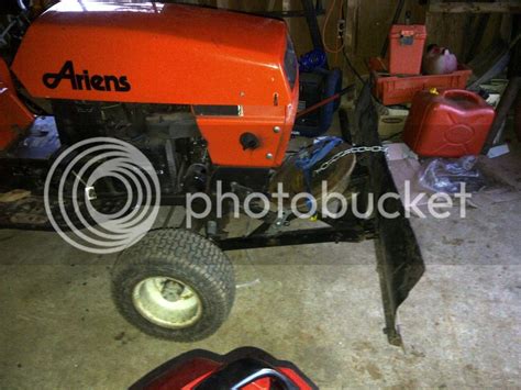Will Soon Be A New Ariens Gt14 Owner How To Fab Up A Blade