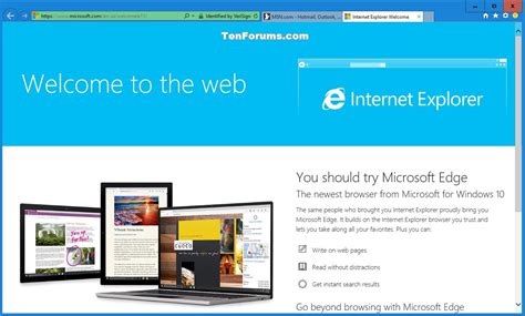 Reset Internet Explorer To Default In Windows 10 Tutorials