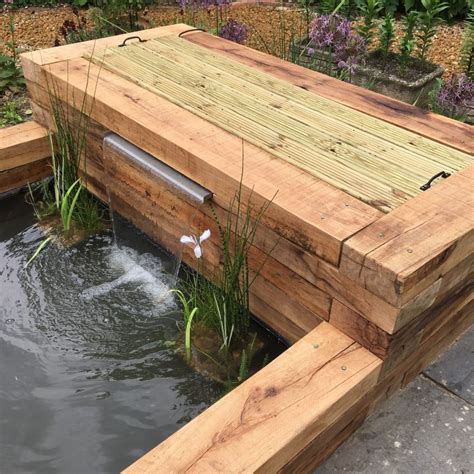 How To Build A Raised Pond With Railway Sleepers Suregreen Ltd