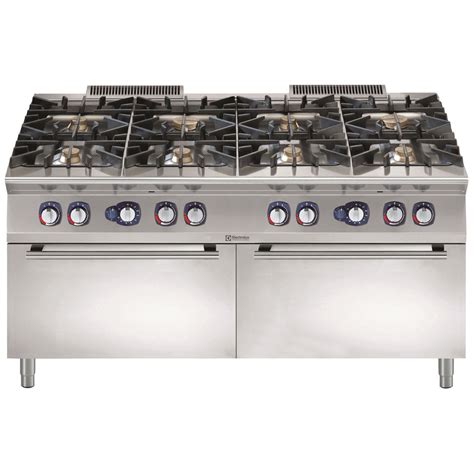 Modular Cooking Range Line 900xp 8 Burner Gas Range On 2 Gas Ovens