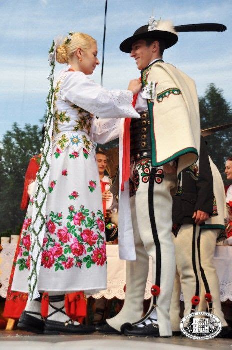 bride and groom traditional wedding in the town of zakopane region of podhale poland