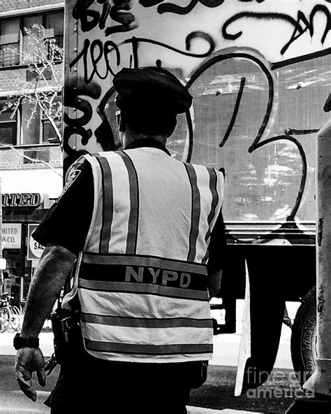 Graffiti Cop Nypd New Yorks Finest Photograph By Miriam Danar Pixels