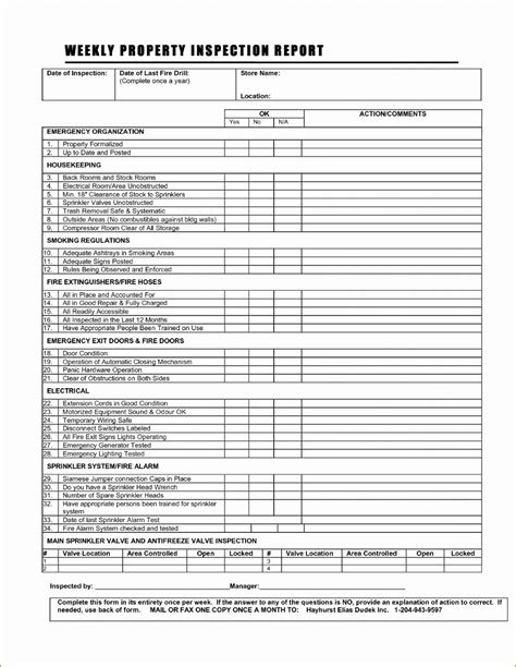 Free Home Inspection Report Templates Sixteenth Streets
