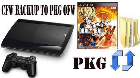 How To Convert Ps3 Cfw Backup To Pkg Ofw For Ps3 Super Slim Slim