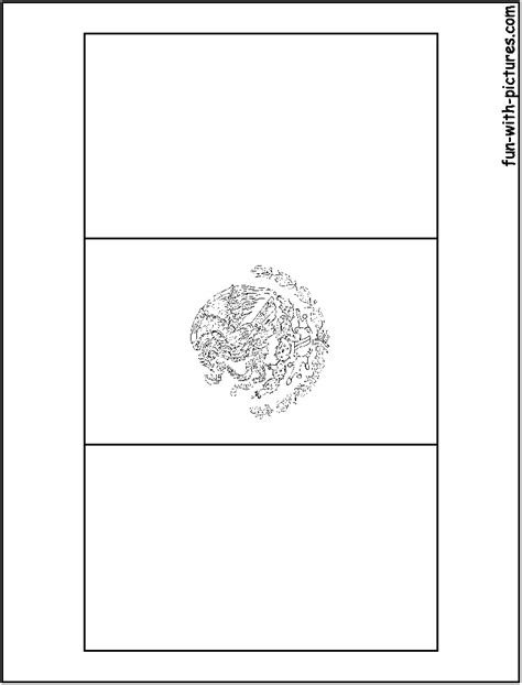 You can also use the worksheets outside the class so you. Mexico Flag Coloring Page