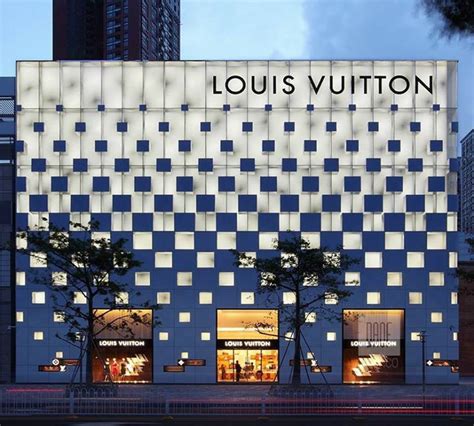 Louis Vuitton Store Retail Facade Architecture Design Concept