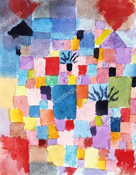 Southern Gardens 1921 Painting By Paul Klee