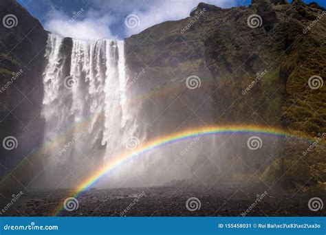 Skogafoss May 04 2018 Rainbows At The Skogafoss Waterfall Iceland