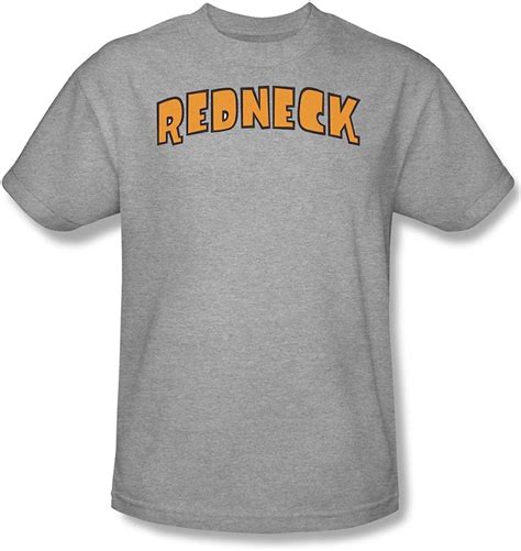 Redneck Mens T Shirt In Heather Clothing