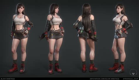 Artstation Tifa Lockhart Blair Armitage Tifa Lockhart Final Fantasy Lockhart