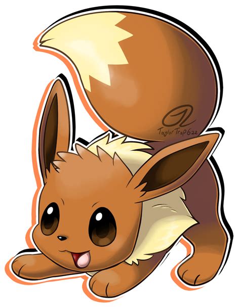 Pokemon Fan Art Eevee By Taylortrap622 On Deviantart