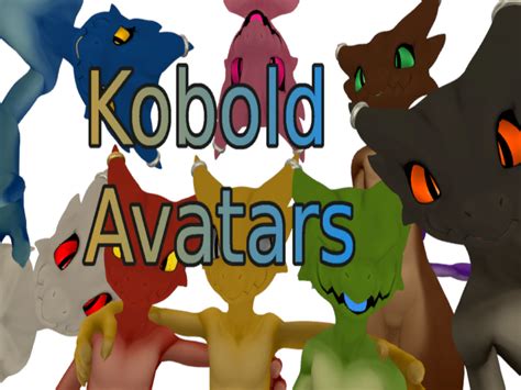 Kobold Avatars Vrchatの世界β