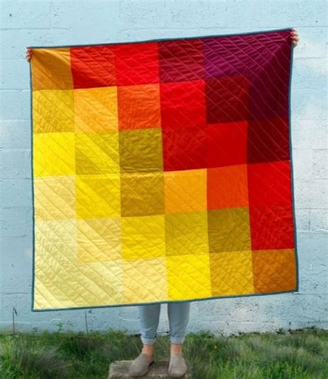 Free Quilt Pattern Sunset I Love Quilting Forever