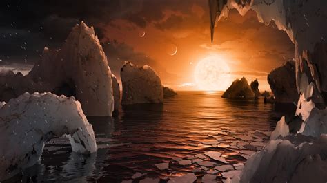 Space Images Surface Of Trappist 1f