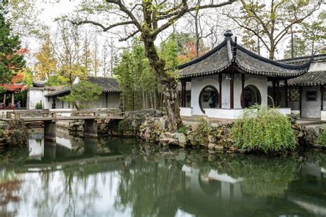 Jardins De Suzhou Humilde Administrador Do Jardim Em Suzhou China