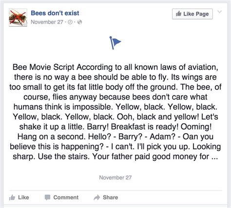 Bee Movie Script In Spanish