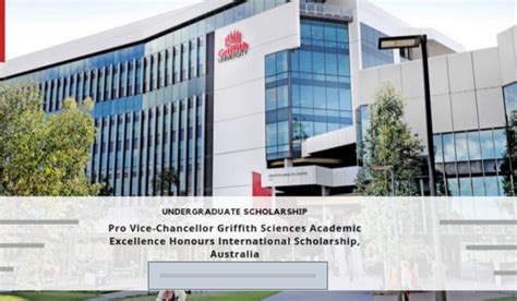 Pro Vice Chancellor Griffith Sciences Academic Excellence Honours