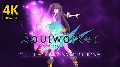 Soulworker All Character Introductions『4k 60 Fps』 Youtube