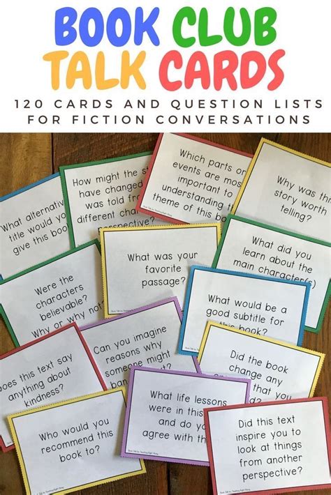 Pin by Leah Loftin on Book club activities | Classroom book clubs, Kids ...