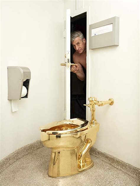 Maurizio Cattelan Is The Author Of The Worlds Most Expensive Toilet