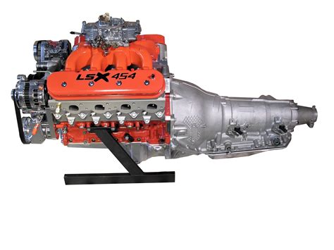 Lsx 454 Engine With Holley Carb And 4l85e Transmission 650 Hp