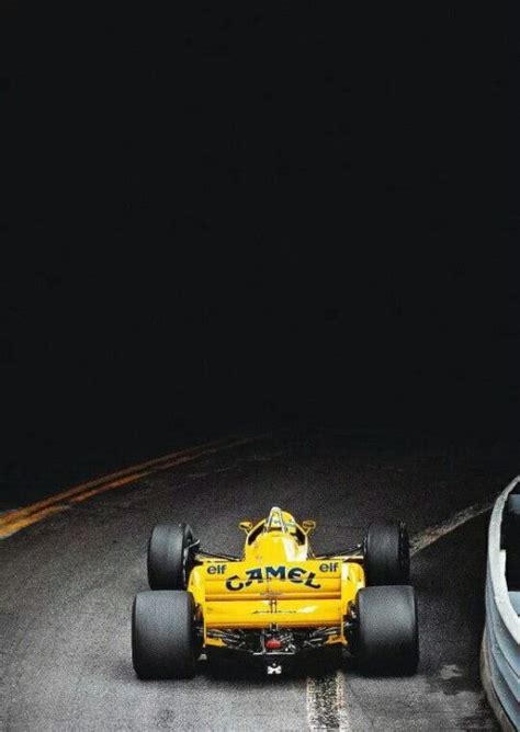 1987 Ayrton Senna Satoru Nakajima Team Speed