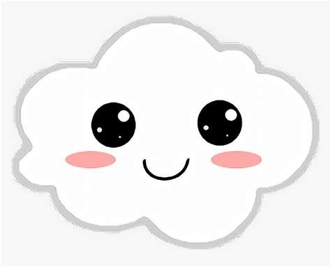 Transparent Kawaii Cloud Png In This Gallery Clouds We Have 33 Free