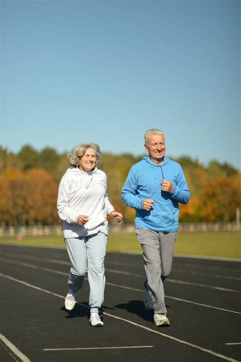 Fit Senior Couple Stock Image Image Of People Mature 45822749