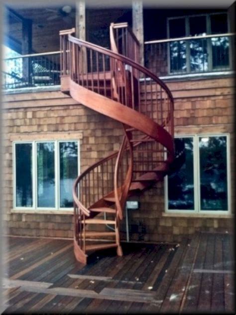 Best Amazing 30 Unique Outdoor Wooden Stairs Ideas That Will Enhance