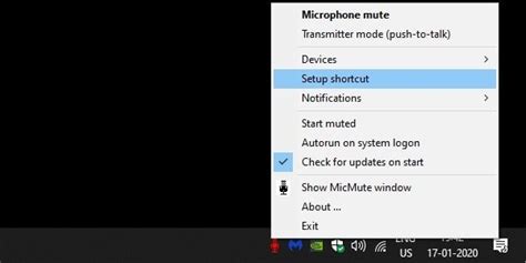 Mute Microphone Using Keyboard Shortcut In Windows 1011 Bouncegeek