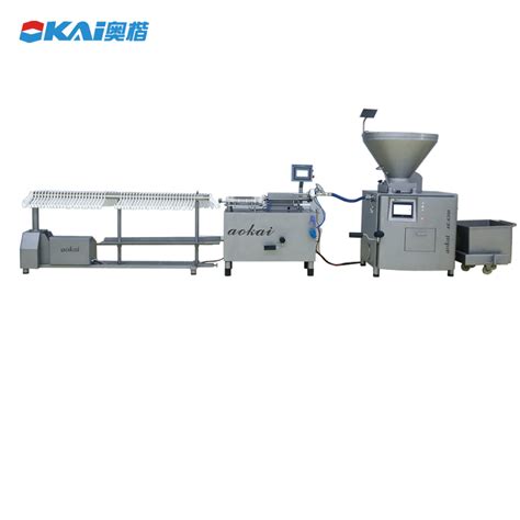 Full Automatic Production Line Machines Vacuum Sausage Filler China