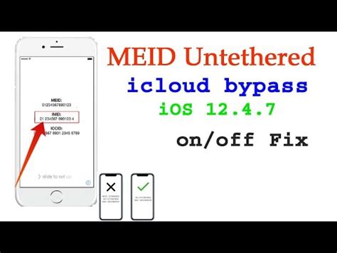 MEID Untethered Icloud Bypass IOS 12 4 7 All Error Fixed Cheapest YouTube