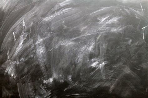 Chalkboard Blackboard With Eraser Marks Image Free Stock Photo