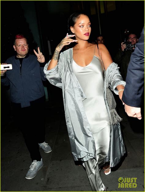 Rihanna Stuns In Silver For Valerian European Premiere After Party