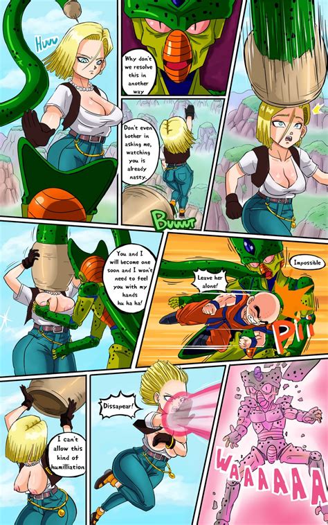 Android Meets Krillin Dragon Ball Z By Pink Pawg Xxx Toons Porn