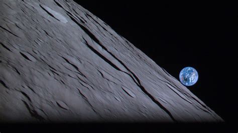 Rare Solar Eclipse And Earthrise Captured From The Moon By Japanese Lander Photo Space