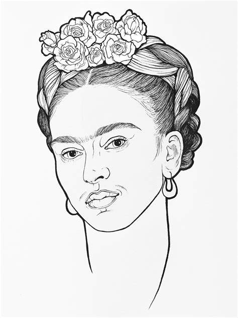 Frida Kahlo 1907 1954 Frida Kahlo Dibujo Frida Kahlo
