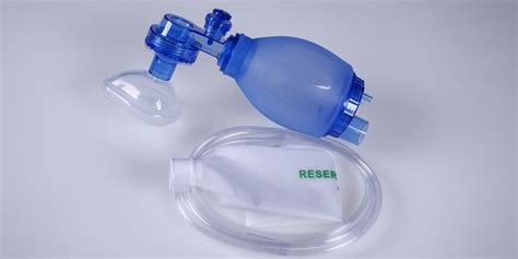 Silicone Resuscitator Manual Ambu Bag For Infants And Neonates Blue Valve