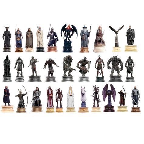 Bon Plan Lot De 30 Figurines Collectors Le Seigneur Des Anneaux à 9999