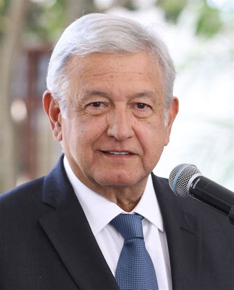 Lopez obrador, ulusal saray'dan kamuoyuyla ilgili sorunları takip etmeye devam edeceğini vurgulayarak, örneğin yarın rusya devlet başkanı vladimir putin ile bir telefon görüşme yapacağım. Andrés Manuel López Obrador - Wikipedia
