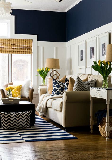 Living Room Ideas Mix Blue And Yellow