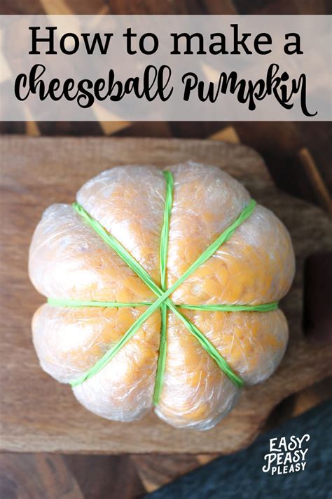 Cheeseball Pumpkin Perfect For Fall Easy Peasy Pleasy