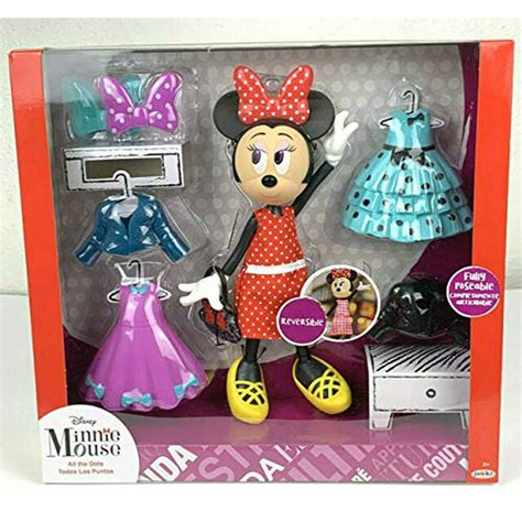 Doll Disney Minnie Mouse All The Dots Poseable Dress Up Play Set