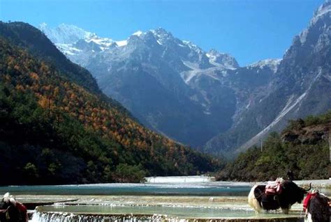 Yulong Snow Mountain Lijiang Yunnan Province China Lijiang Snow