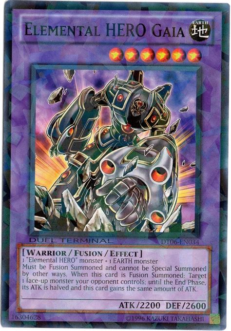 Maybe you would like to learn more about one of these? Elemental HERO Gaia - Yu-Gi-Oh! - It's time to Duel!