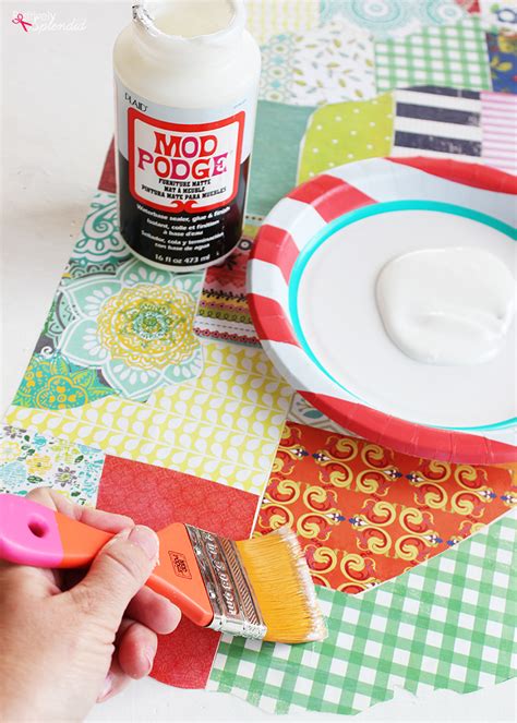How To Use Mod Podge Like A Pro 6 Great Tips Positively Splendid {crafts Sewing Recipes